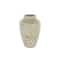 Brown Ceramic Antique Style Textured Patina Vase